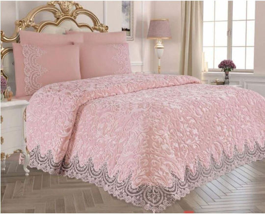 SteweHome SteweHome Babydecken Set 240x260cm Rosa