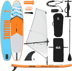 vidaXL Triton Placă SUP Gonflabilă Albastră vidaXL Triton Placă SUP Gonflabilă Albastră