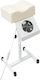 Wheeled Footstool with Height 70cm White