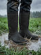 vidaXL vidaXL Sicherheitsgummistiefel Knie Schwarz