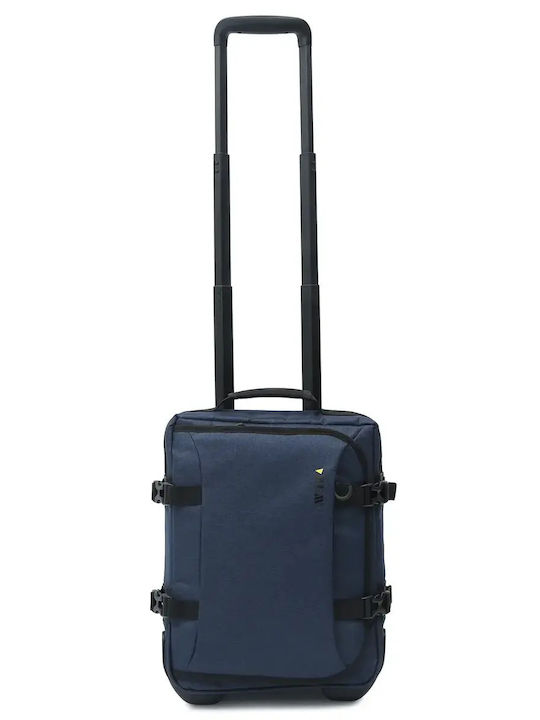 RCM Valiză de Călătorie de Cabină din Material Textil Albastră cu Înălțimea de 40 cm
