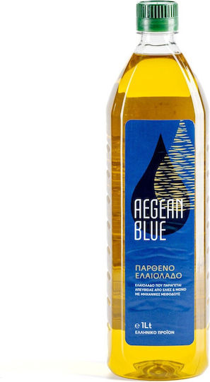Ελαιολαδο Aegean Blue Virgin Μπλε 1lt Pet
