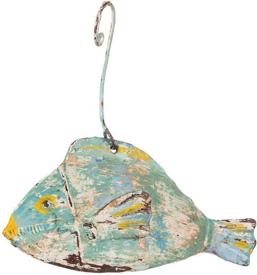 Synchronia Figurină Decorativă Pește Din Metal 8x5.5cm