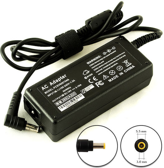 Samsung Laptop Charger Notebook 19v 3.16a
