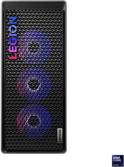 Lenovo Legion T7 34IAS10 Гейминг Настолен Компютър (Ultra 9-285K/64GB DDR5/1TB SSD/GeForce RTX 5080/W11 Home)