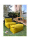 SteweHome Sitzsack Vielseitig Wasserdichte Gelbe 75x65x70cm