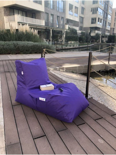 SteweHome Sitzsack Birne Wasserdichte Lila