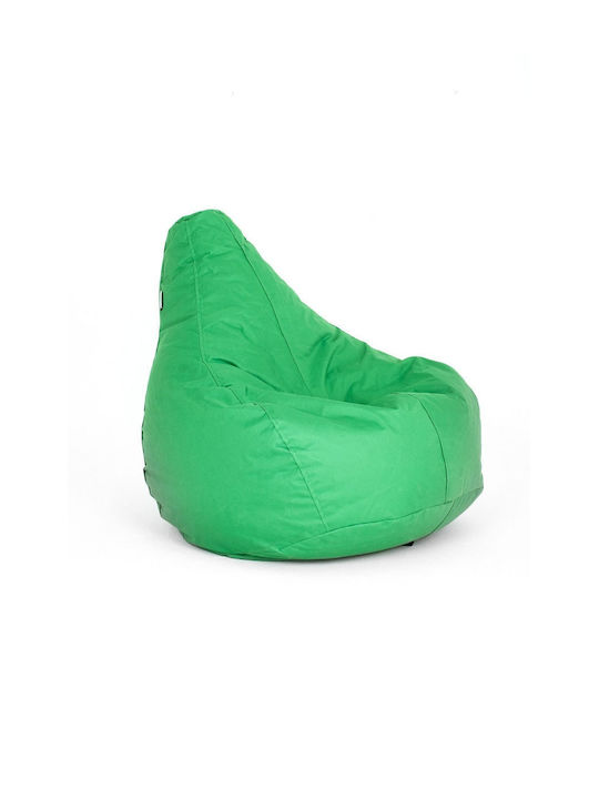 SteweHome Sitzsack Birne Wasserdicht Grüner 50x70x35cm