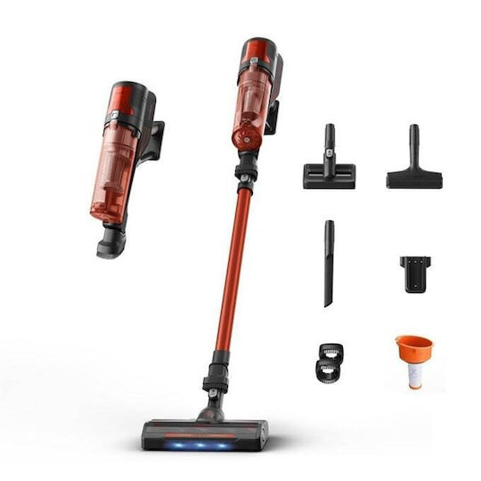 Rowenta X-force 8.80 Wiederaufladbarer Stielstaubsauger 2 in 1 Stick & Hand 18.5V Rote