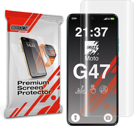 Grizzglass Hydrofilm Folie Protectie Compatibila Motorola Moto G47 Transparenta