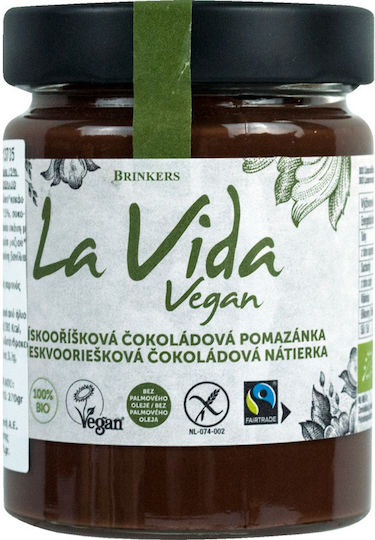 Organic Vegan Chocolate Hazelnut Spread Gluten Free 270g La Vida 15648