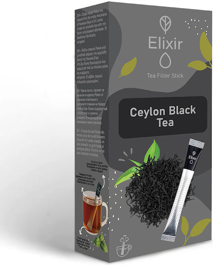 Mαύρο Τσάι Elixir Ceylon 10 Ράβδοι Μιας Χρήσης