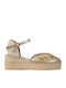 Women's Summer Platforms Gold