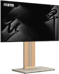 Fitueyes Zen Ft88 Morandi Grey Floor TV Stand 55"-88" Wooden Stand & Adjustable Height Fitueyes Zen Ft88 Morandi Grey Floor TV Stand 55"-88" Wooden Stand & Adjustable Height