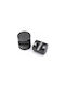 CMD Furniture Knob Made of Graphite Metal Ø23mm 1600003G
