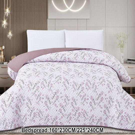 Xionoula Home Κουβερλί Μονό Pink 160x240cm
