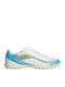 adidas F50 Messi Club Ποδοσφαιρικά Παπούτσια με Σχάρα TF Ivory / Semi Blue Burst / Icey Blue