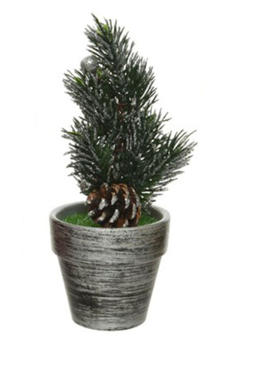 Katoikonhome Pine Tree Silver Mini 17 cm