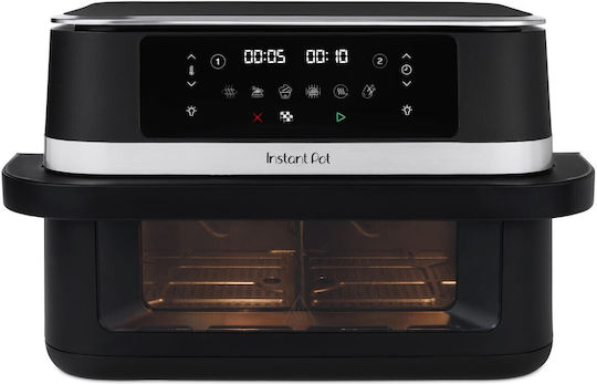 Instant Pot Vortex Versazone Air Fryer με Διπλό Αποσπώμενο Κάδο 12lt Μαύρο
