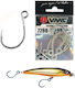 VMC 7266 Ti Hi-Carbon Stainless Steel Extra Wide Gap Fishing Hooks No4/0