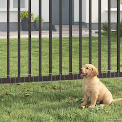 vidaXL Σύρμα για Περίφραξη Κήπου από Χάλυβα 75x30x30εκ. 24τμχ Ασημί