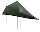 vidaXL Parasolar Verde