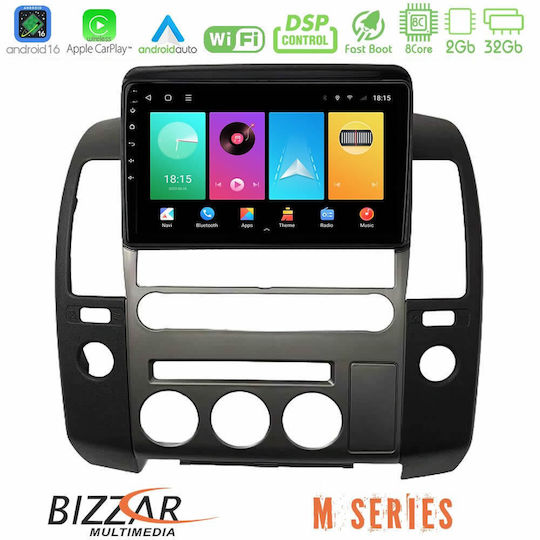 Bizzar Auto-Audiosystem Für Nissan Navara / Pathfinder 2006-2012 Bluetooth USB Eingebautes Wi-Fi GPS Apple CarPlay Android Auto Mit 9 Zoll Touchscreen