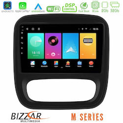Bizzar Автомобилна Аудио Система Opel Vivaro Fiat Talento Renault Trafic Nissan NV300 2014-2018 с Bluetooth USB и GPS