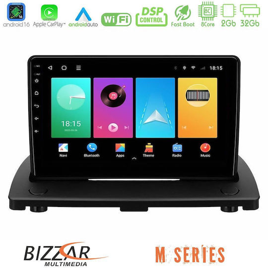 Bizzar Автомобилна Аудио Система за Volvo XC 90 2006-2014 (Bluetooth/USB/Вграден Wi-Fi/GPS/Apple CarPlay/Android Auto) с Touch Screen 9"