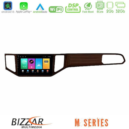 Bizzar Sistem Audio Auto Pentru Volkswagen Sportsvan 2014-2020 Bluetooth USB Wi-Fi GPS Apple CarPlay Android Auto Cu Ecran Tactil 9