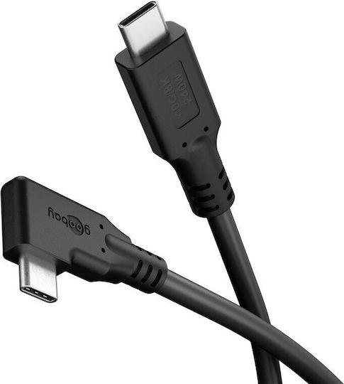 Goobay USB 4 Video Cable USB-C Male - USB-C 240W Black 1m 79432 Bulk