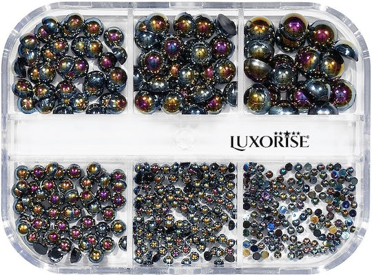 Luxorise Nail Art Galaxy Diva Nail Rhinestones 6 Designs