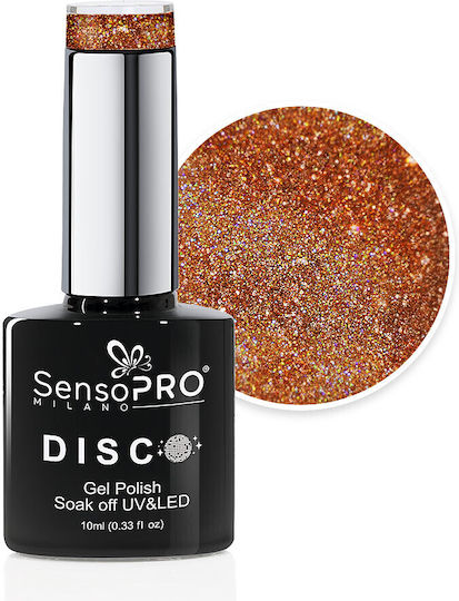 SensoPro Milano Gel Nail Polish Best Hits #02 With Glitter 10ml