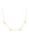 Necklace Mum From Gold Plated Silver