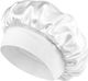 Silk Sleep Cap White 1 Piece