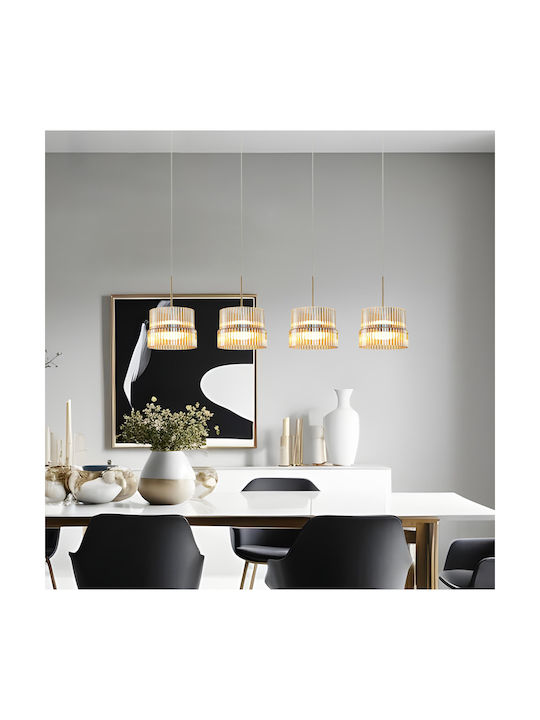 Viokef Luxe Deckenleuchte Honig Schiene