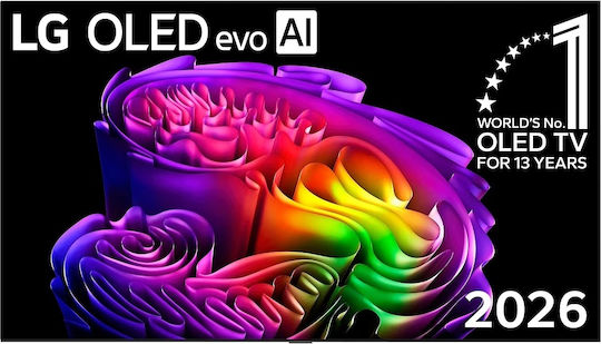 LG Smart Τηλεόραση 65" 4K UHD OLED Evo AI G6 HDR (2026) OLED65G64LW