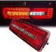 Left Led Tail Light Man Tgx Tgs Tgl Tgm 24v 7 Functions E-mark