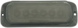 24led Led Diode 12-24v Orange Clearance Marker Light Two Lighting Modes Black Glass Truck Bus Van Caravan P