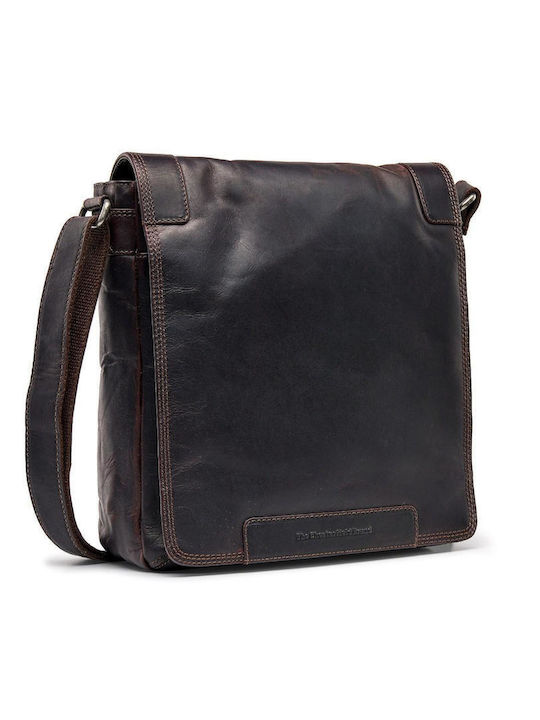 Leather Men's Shoulder / Crossbody Bag Brown