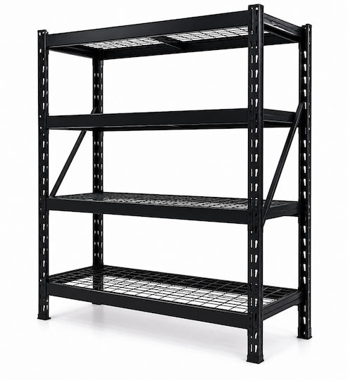 Inox Kiss Рафиера Dexion 196x61x183см с 4 Рафта С Общa Товароносимост 2600kg