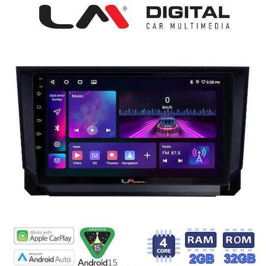 LM Digital Auto-Audiosystem für Mazda CX-9 2006 > 2013 Bluetooth USB Eingebautes Wi-Fi GPS Apple CarPlay Android Auto LM ZA4391
