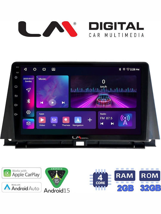 LM Digital Auto-Audiosystem für Lexus NX 2014 > 2016 Bluetooth USB Eingebautes Wi-Fi GPS Apple CarPlay Android Auto