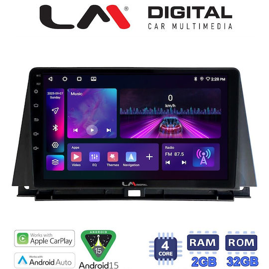 LM Digital Car Audio System for Lexus NX 2014 2016 Bluetooth USB Wi-Fi GPS Apple CarPlay Android Auto