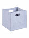 Relaxdays Gray Storage Basket 23lt