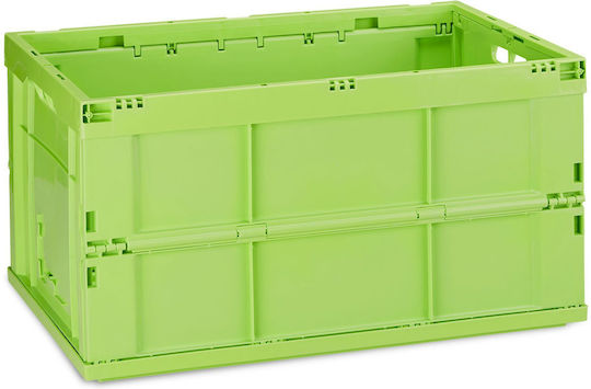 Relaxdays Aufbewahrungskorb Grüne 60l