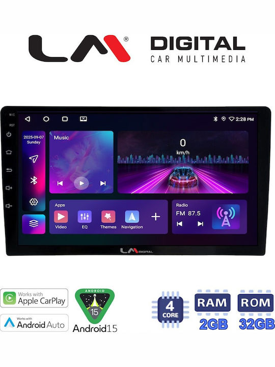 LM Digital Car Audio System for Ford Transit Custom 2013 to 2019 Bluetooth USB Wi-Fi GPS Apple CarPlay Android Auto