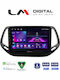 LM Digital Ηχοσύστημα Αυτοκινήτου για Jeep Compass 2017 (Bluetooth/USB/WiFi/GPS/Apple-Carplay/Android-Auto)