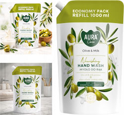 Aura Care Hand Soap Refill Olive Milk 1000 Ml Ahw-002-005