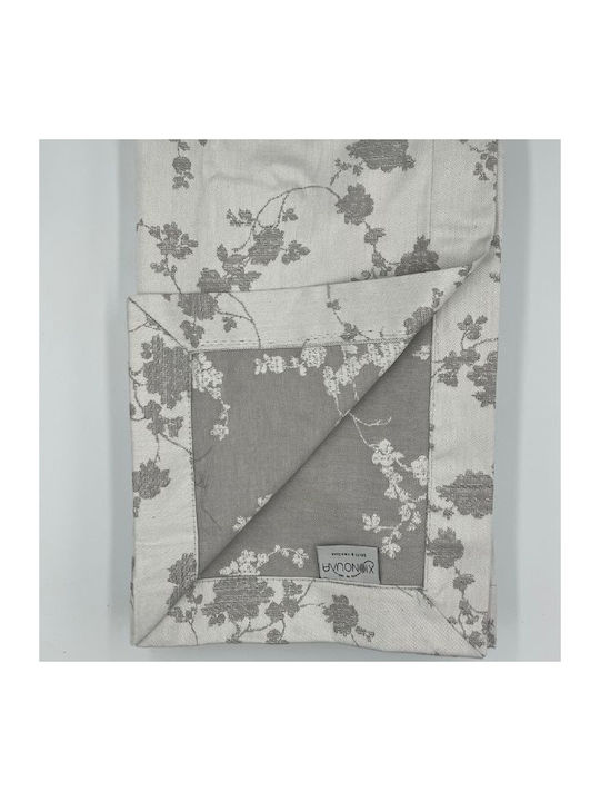 Xionoula Home Τραπεζομάντηλο Γκρι 160x260εκ.